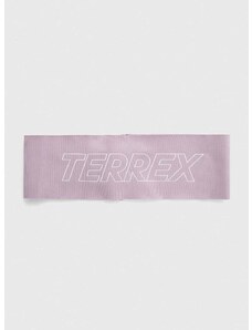 Traka za glavu adidas TERREX boja: ružičasta
