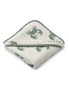 Pamučni ručnik za bebe Liewood Alba Yarn Dyed Hooded Baby Towel