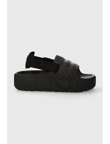 Sandale adidas Originals Adilette 22 XLG boja: crna, s platformom, IE5649