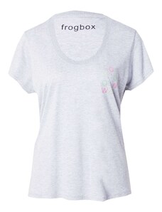 Frogbox Majica siva melange / svijetlozelena / svijetloroza / srebro