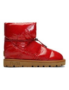 Čizme za snijeg Flufie Shiny boja: crvena
