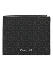 Calvin Klein Novčanik tamo siva / crna