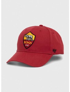 Kapa sa šiltom 47 brand AS Roma boja: crvena, s aplikacijom