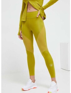 Tajice za trening adidas by Stella McCartney TruePurpose Optime boja: zelena, bez uzorka