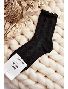 Kesi Patterned women's socks black