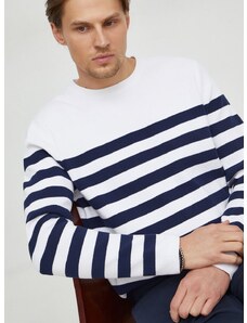 Pamučni pulover Michael Kors boja: tamno plava, lagani