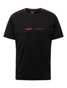 Hackett London Majica svijetlocrvena / crna