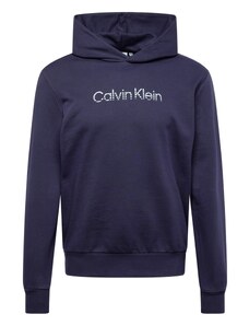 Calvin Klein Sweater majica tamno plava / bijela