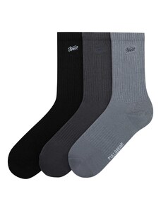 Pull&Bear Čarape grafit siva / bazalt siva / svijetlosiva / crna