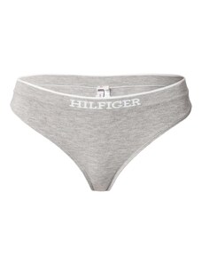 Tommy Hilfiger Underwear Tanga gaćice siva melange / bijela