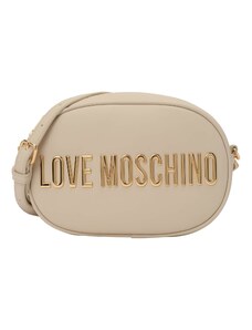 Love Moschino Torba preko ramena 'BOLD LOVE' boja slonovače / zlatna