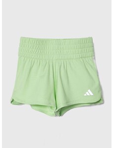 Dječje kratke hlače adidas boja: zelena, s aplikacijom