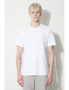 Pamučna majica adidas Originals Fashion Graphic za muškarce, boja: bijela, s aplikacijom, IT7494