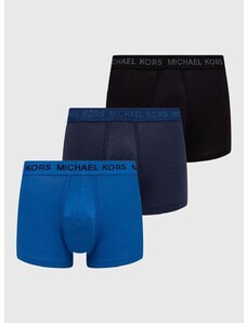 Bokserice Michael Kors 3-pack za muškarce, boja: tamno plava