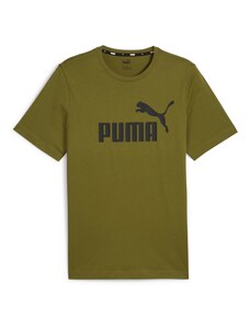 PUMA Tehnička sportska majica 'Essential' maslinasta / crna