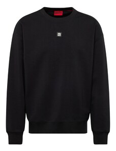 HUGO Sweater majica 'Dettil' crna