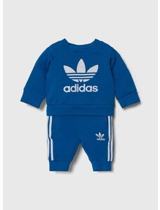 Trenirka za bebe adidas Originals boja: tamno plava