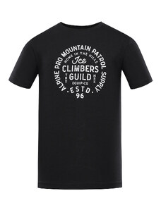 Men's cotton T-shirt ALPINE PRO GARIM black variant pb