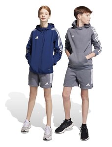 Dječje kratke hlače adidas Performance TIRO23L boja: siva, podesivi struk