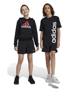 Dječje kratke hlače adidas boja: crna, podesivi struk