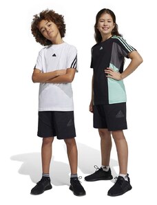 Dječje kratke hlače adidas U FI LOGO boja: crna, podesivi struk