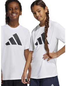 Dječja majica kratkih rukava adidas U TR-ES LOGO boja: bijela, s tiskom