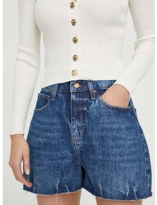 Traper kratke hlače Armani Exchange za žene, bez uzorka, visoki struk, 3DYJ71 Y16EZ