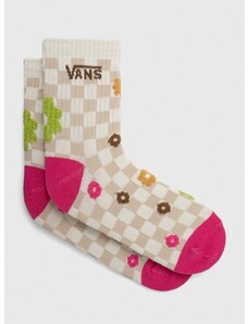 Čarape Vans za žene, boja: bež
