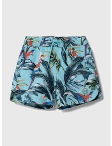 Dječje kratke hlače za kupanje Abercrombie & Fitch boja: tirkizna