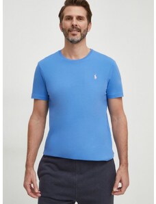 Pamučna majica Polo Ralph Lauren za muškarce, bez uzorka