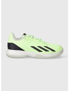 Dječje tenisice adidas Performance Courtflash K boja: zelena