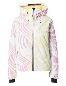 ICEPEAK Sportska jakna 'ELIDA' žuta / lavanda / roza / bijela