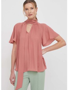 Bluza Lauren Ralph Lauren za žene, boja: ružičasta, bez uzorka