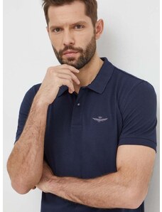 Polo majica Aeronautica Militare za muškarce, boja: tamno plava, bez uzorka