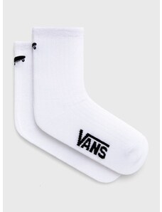Čarape Vans za žene, boja: bijela
