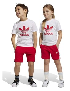 Dječji komplet adidas Originals boja: crvena