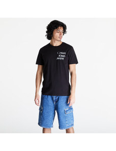 Calvin Klein Jeans Diffused Stacked Short Sleeve Tee Black