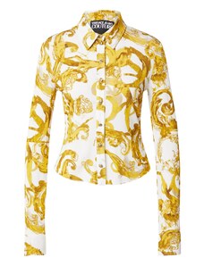 Versace Jeans Couture Bluza karamela / narančasto žuta / bijela