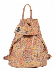 Luksuzna Talijanska torba od prave kože VERA ITALY "Barena", boja ispis u boji, 30x28cm