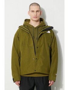 Jakna The North Face M Gtx Mtn Jacket za muškarce, boja: zelena, za prijelazno razdoblje, NF0A831MPIB1