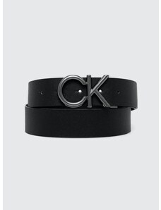 Kožni remen Calvin Klein za muškarce, boja: crna