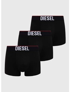 Bokserice Diesel 3-pack za muškarce, boja: crna