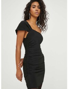 Svilena haljina IRO boja: crna, mini, uska