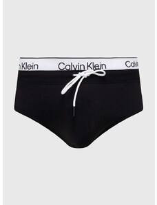 Kupaće gaćice Calvin Klein boja: crna