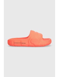 Natikače adidas Originals Adilette 22 za žene, boja: narančasta, IF3567