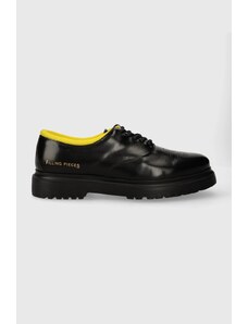 Kožne cipele Filling Pieces Derby Gowtu za muškarce, boja: crna, 74933921967