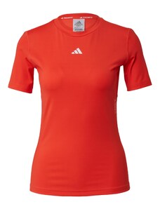 ADIDAS PERFORMANCE Tehnička sportska majica crvena / bijela