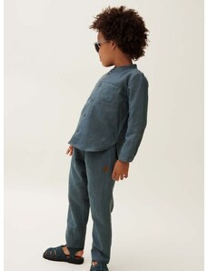 Dječje hlače s dodatkom lana Liewood Orlando Linen Pants bez uzorka
