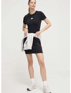Haljina adidas boja: crna, mini, uska IP2269