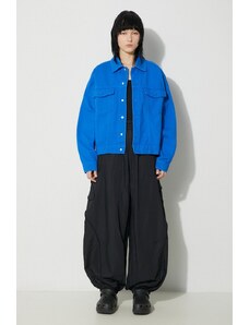 Traper jakna adidas Originals x Ksenia Schnaider za žene, prijelazno razdoblje, oversize